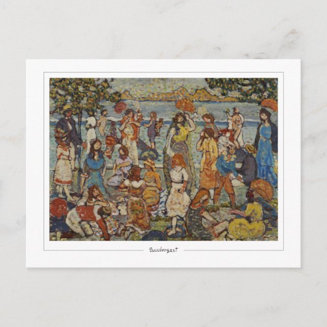 Maurice Prendergast #631 - Carte postale d'art fin (Devant)