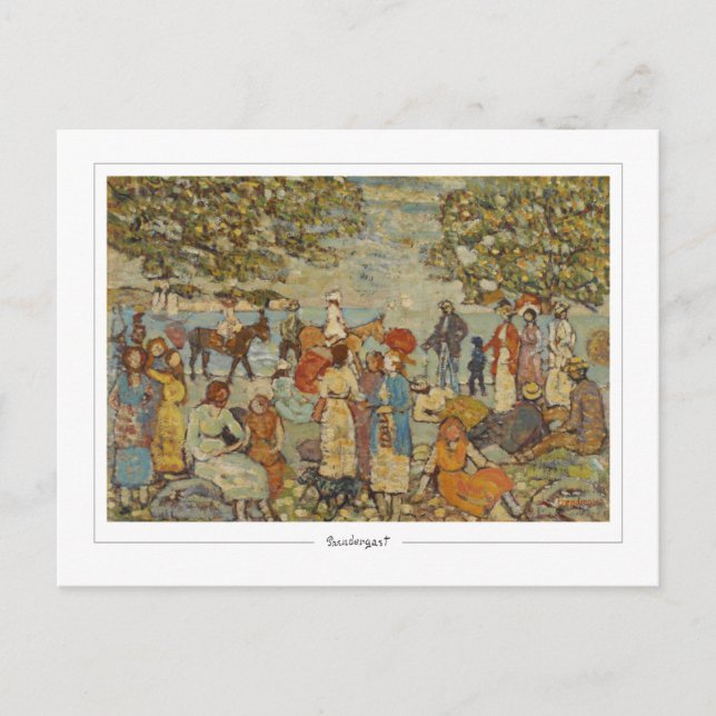 Maurice Prendergast #645 - Carte postale d'art fin (Devant)