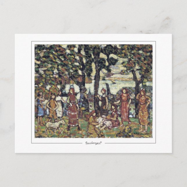 Maurice Prendergast #6 - Carte postale d'art fin (Devant)