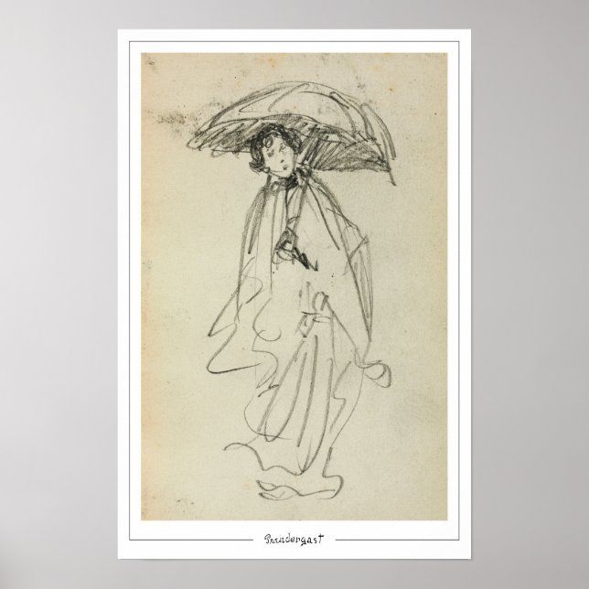 Maurice Prendergast Affiche d'art Zedign #129 (Devant)