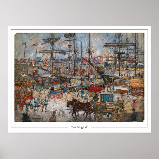 Maurice Prendergast Affiche d'art Zedign #497 (Devant)