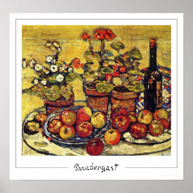 Maurice Prendergast Poster d'art Zedign #46-2 (Devant)