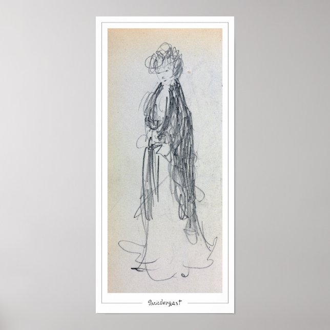 Maurice Prendergast Zedign Poster d'art #374 (Devant)
