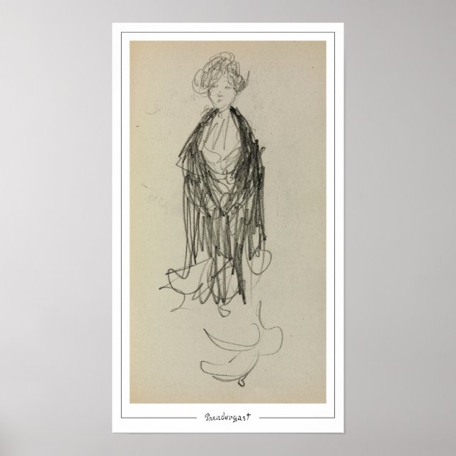 Maurice Prendergast Zedign Poster d'art #376 (Devant)