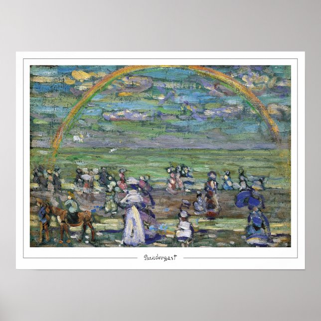 Maurice Prendergast Zedign Poster d'art #382 (Devant)