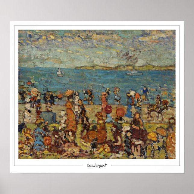 Maurice Prendergast Zedign Poster d'art #615 (Devant)