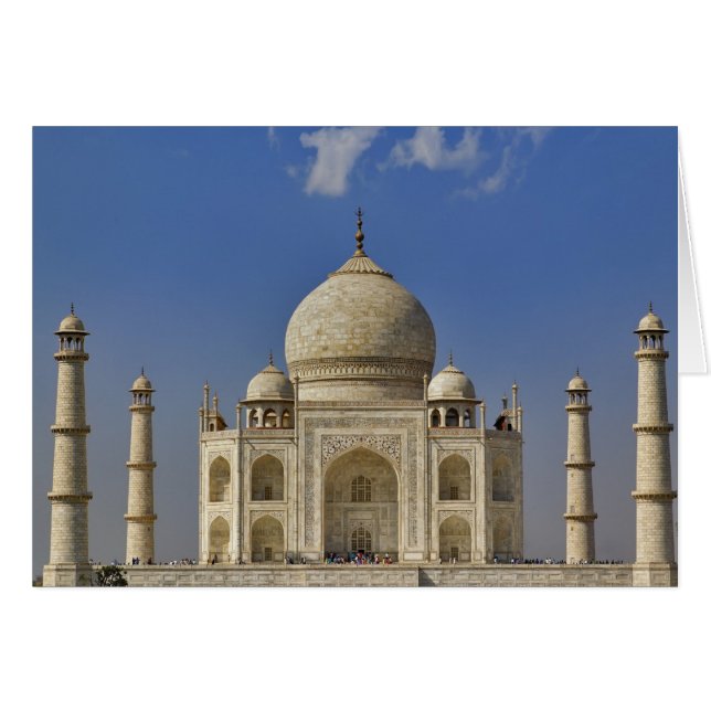 mausolée du Taj Mahal / Agra, Inde (Devant horizontal)