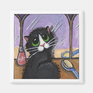 Mauvais aimant de jour de cheveux