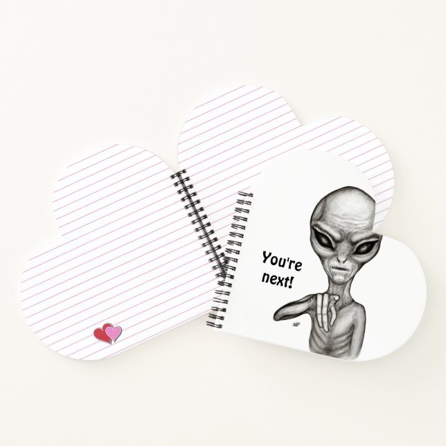 Mauvais Alien, Tu es le prochain ! Carnet (Intérieur)