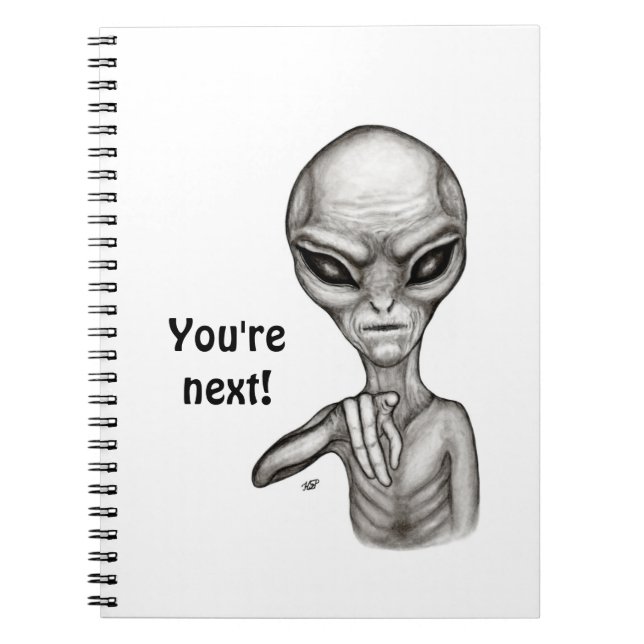 Mauvais Alien, Tu es le prochain ! Carnet (Devant)