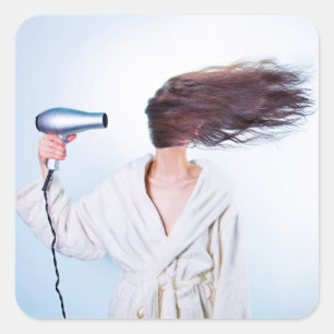 Mauvais autocollants drôles de jour de cheveux