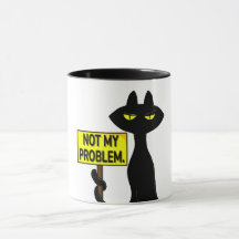 Mauvais boogie mugs drôles - Pas mon problème pann