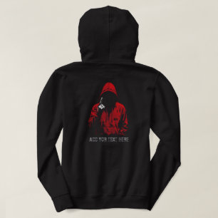 Mauvais Garçon Figure à Capuche Rouge   Sweat à Ca