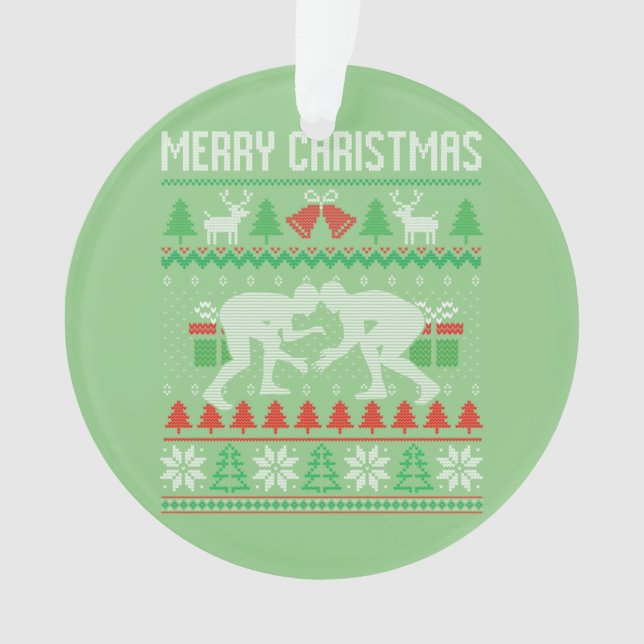 Mauvais Joyeux Noël Lutte de lutte de lutte Père N (devant)