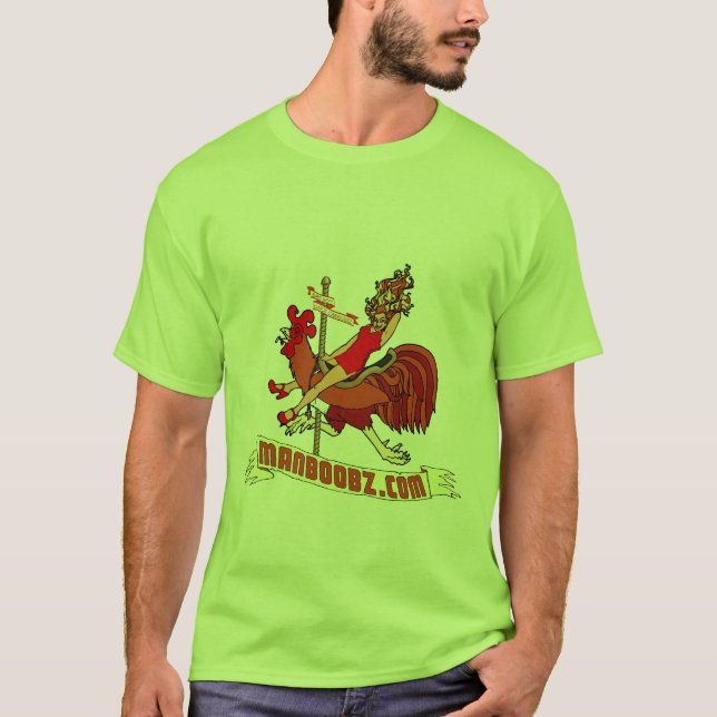 Mauvais T-shirt de carrousel de garçon (couleurs (Devant)