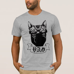 MAUVAIS T-shirt de chat