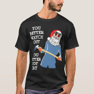 mauvais T-shirt de père Noël