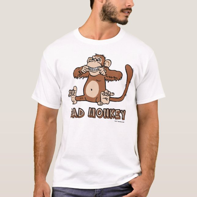 Mauvais T-shirt de singe (Devant)
