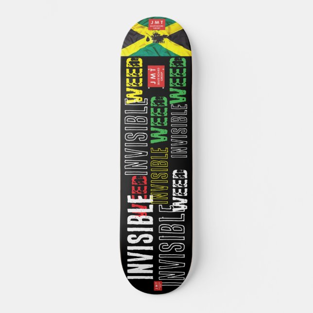 MAUVAISE HERBE INVISIBLE. JMT Skateboard (Recto)