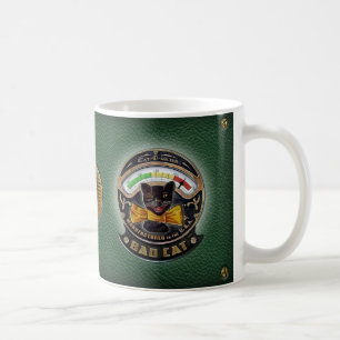 Mauvaise tasse de haut-parleur de chat