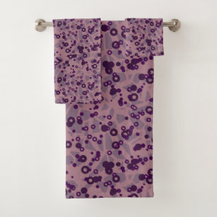 mauve géométrique violet