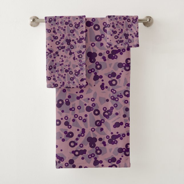 mauve géométrique violet (En situation)