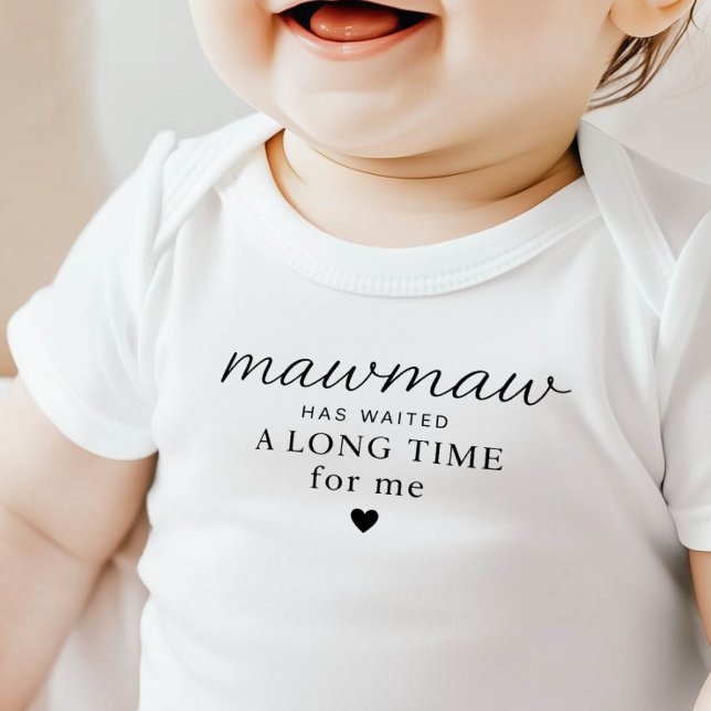 Mawmaw a attendu Body bébé Cadeau (Créateur téléchargé)