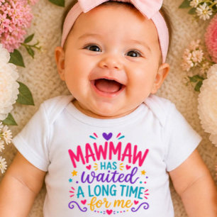 Mawmaw a attendu Body bébé coloré