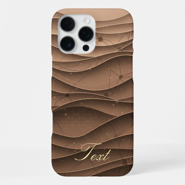 Max Coque iPhone 16 Pro personnalisée design titane dé (Verso)