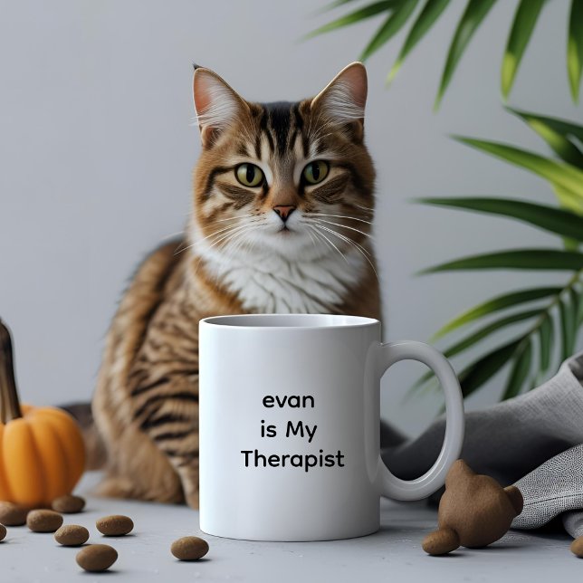 Max est mon thérapeute – Mug de soutien émotionnel (Créateur téléchargé)