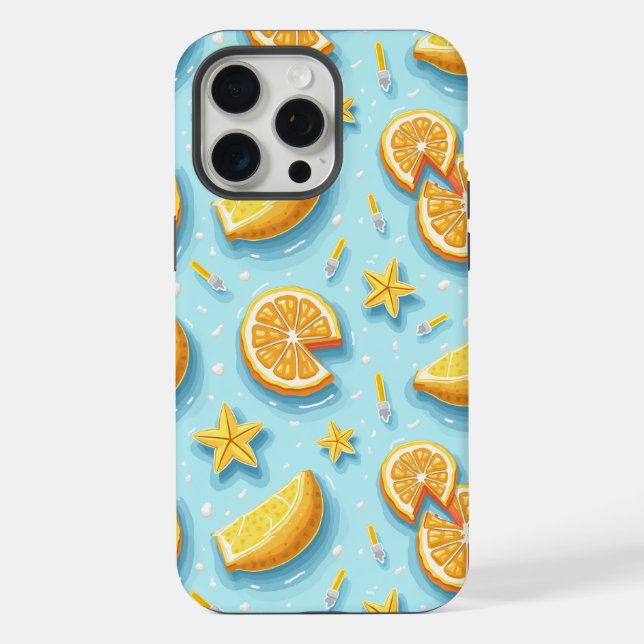 Max ÉTÉ LEMON iPHONE 15 PRO COQUE (Verso)