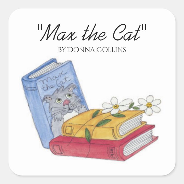 Max les Stickers du livre de chat (Devant)