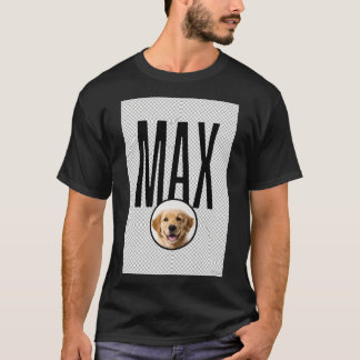 MAX - T-Shirt Photo de Chien Golden Retriever