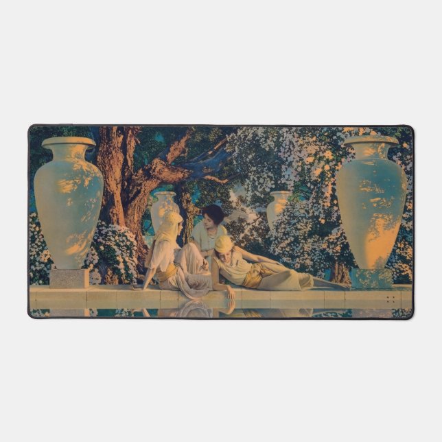 Maxfield Parrish Le Jardin d'Allah 1918 Beaux-Arts (Recto)