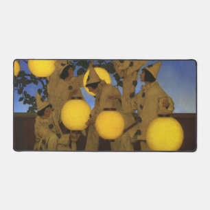 Maxfield Parrish Les Porteurs de Lanternes 1908 Vi