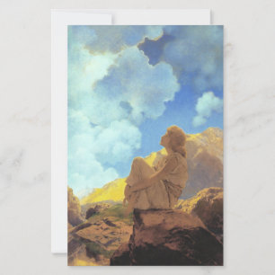 Maxfield Parrish Matin 1922 Nuage Bleu Beaux-Arts