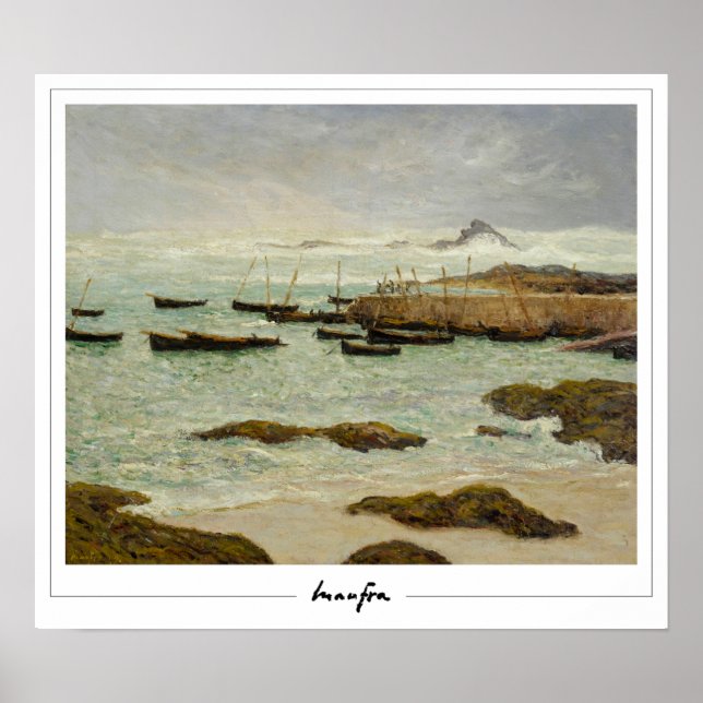 Maxime Maufra Zedign Affiche d'art #109 (Devant)