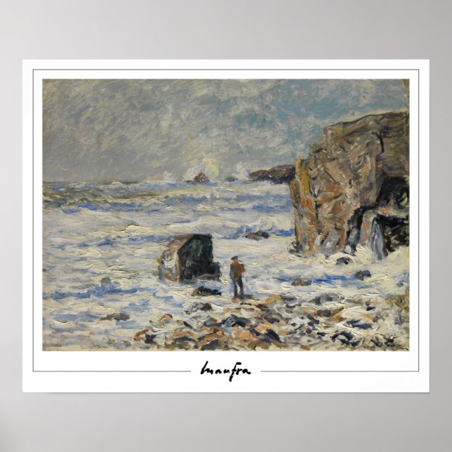 Maxime Maufra Zedign Affiche d'art #11 (Devant)