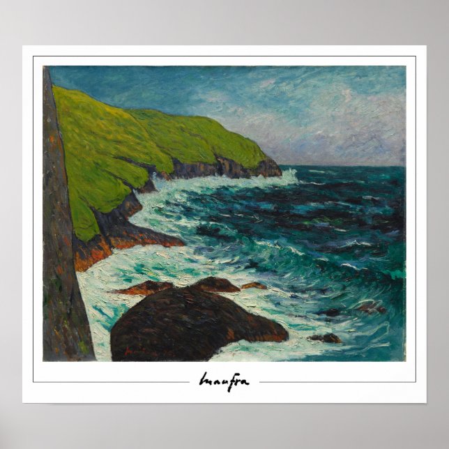 Maxime Maufra Zedign Art Poster #2 (Devant)