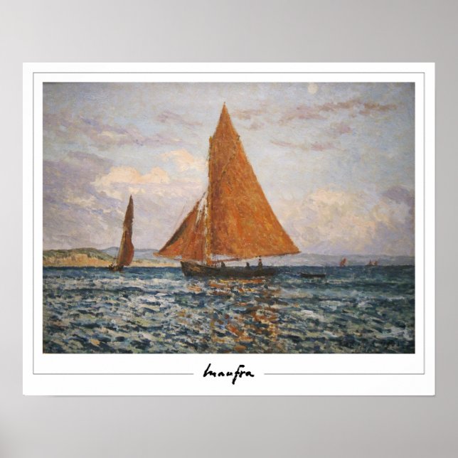 Maxime Maufra Zedign Art Poster #93 (Devant)