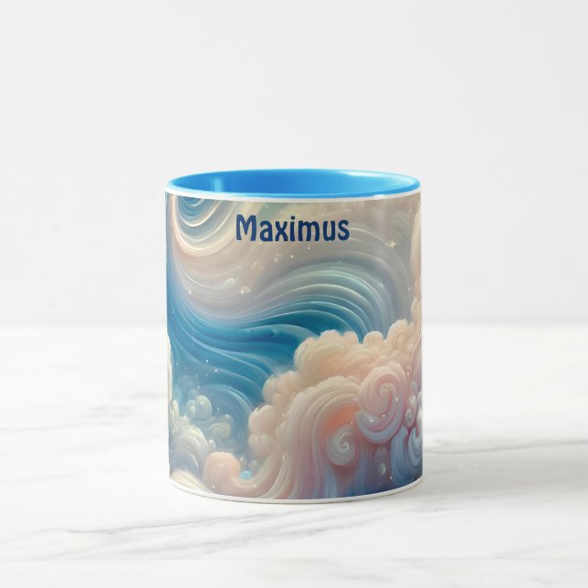 MAXIMUS ~ NUAGES EN FLUFF ~ Mug (Centre)
