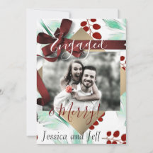 Mayberry Fiancés et Joyeuse Photo de vacances