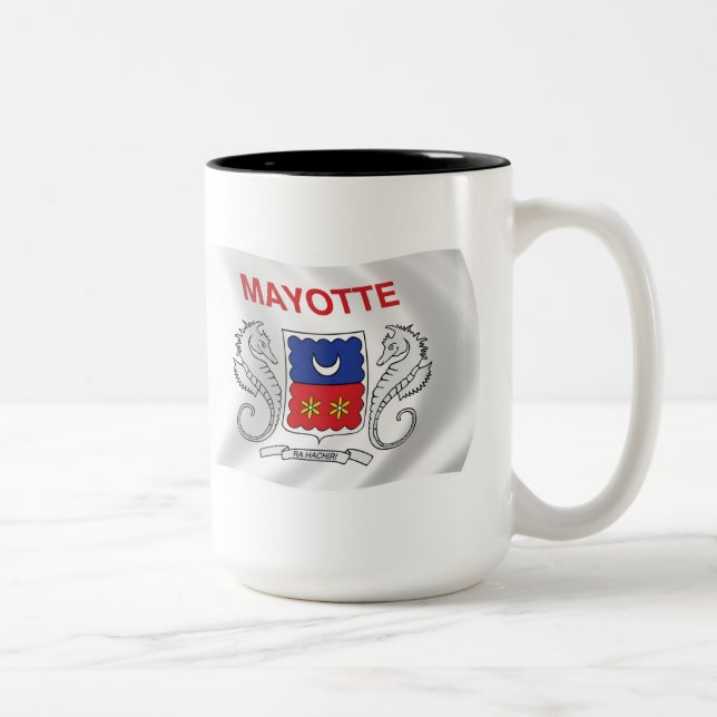 Mayotte Flag Mug (Droit)