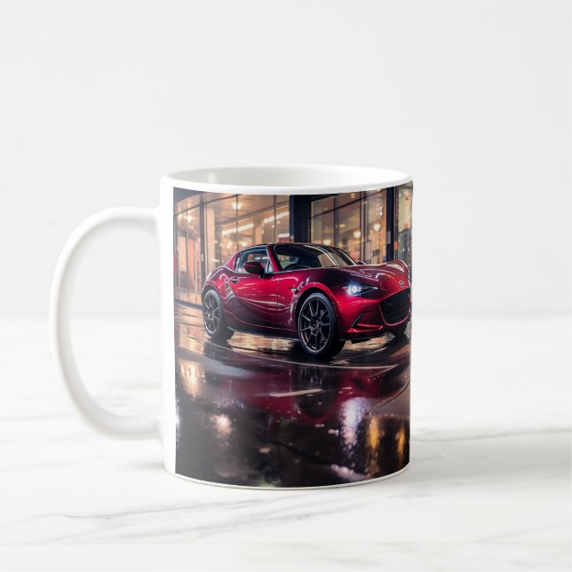 Mazda MX5 Miata ND Gen 4 Soul Red Mug (Gauche)