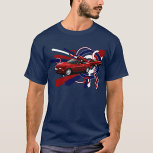 Mazda MX-5, Miata, T-shirt de roadster d'Eunos