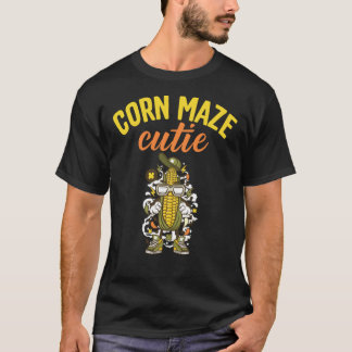 Maze de maïs confondu avec un T-shirt classique de