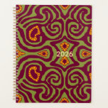 Mazipoodles Crazy Maze - Olive Burgundy Gold<br><div class="desc">MAZIPOODLES presents an organic design with ethnic Bohemian vibe. Style your way - showcase you!</div>