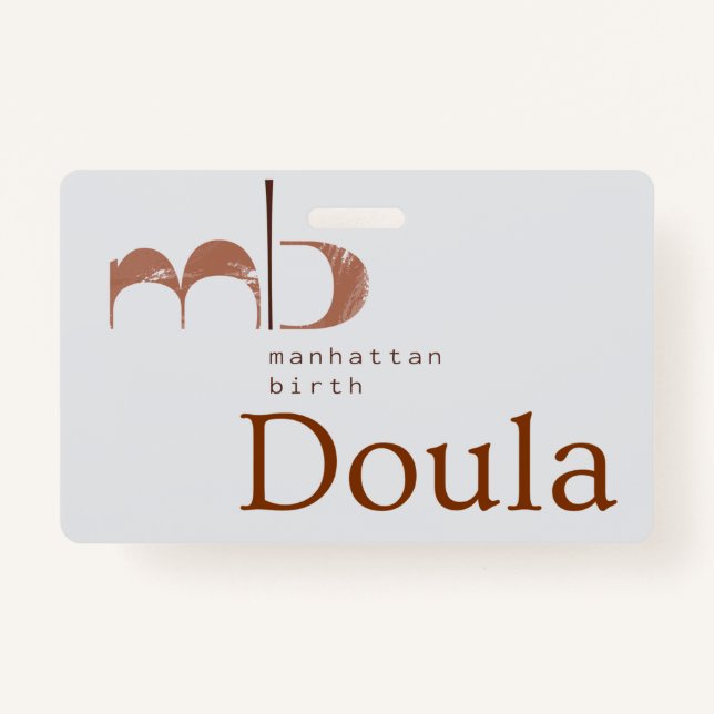 MB Doula Badge (Devant)