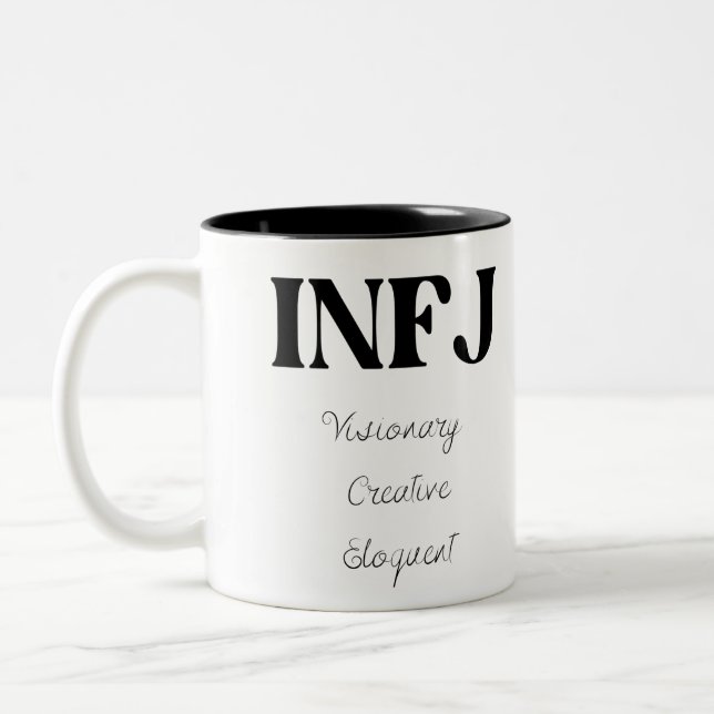 MBTI type mug INFJ (Gauche)
