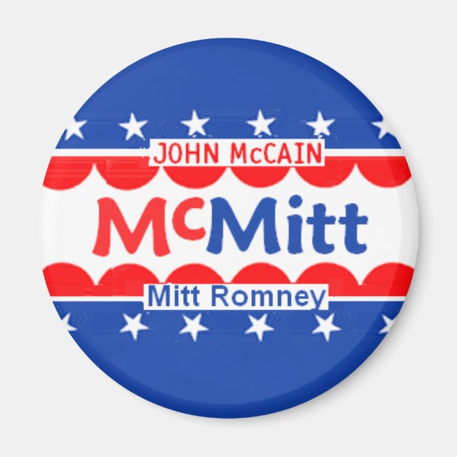 McCain Romney Magnet (Devant)